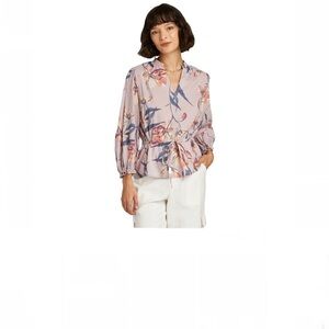 A New Day Floral Top